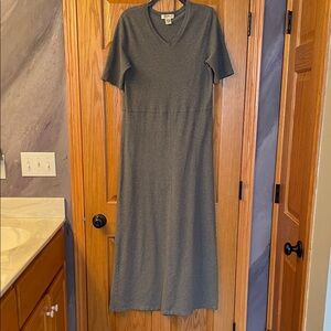 Eddie Bauer Charcoal Maxi Dress